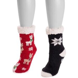 Muk Luks Women's Cabin Socks - L/XL (8-10) 2-Pack